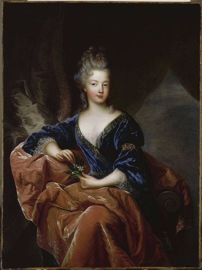 Porträt von Françoise-Marie de Bourbon von Jean François de Troy